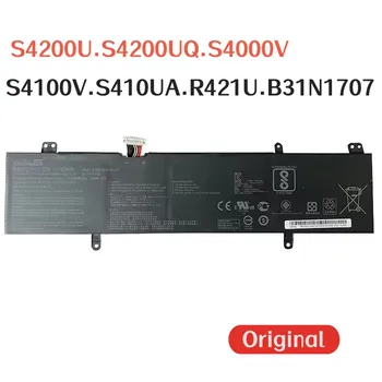 100% Оригинальный 3800 мАч Для ASUS S4200U S4200UQ S4000V S4100V S410UA R421U B31N1707 аккумулятор для ноутбука