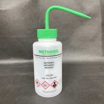 2 шт./лот, Пластиковая Бутылка для мытья с метанолом, Лабораторные Бутылки для полоскания, Безопасная чистка