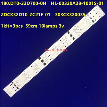 30 Шт. Светодиодная лента с подсветкой для H32B3100E CX315DLEDM 303CX320035 180.DT0-32D700-0H HL-00320A28-1001S-01 A0 ZDCX32D10-ZC21F-01 02