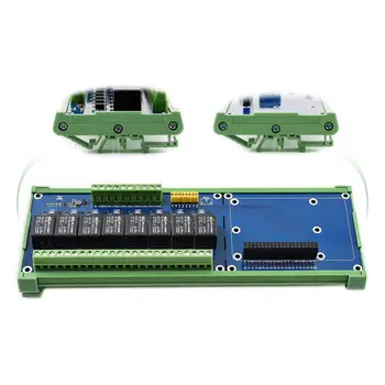 5 В 8-Канальный Модуль платы расширения Реле HAT Shield Kit для RasPi RPI RPI4 RPI3B Raspberry Pi Zero 2 W 3A 3B Plus 3 Модель B 4
