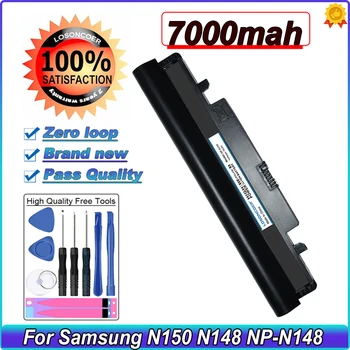 7000 мАч Батарея для Samsung N150 N148 NP-N148 серии AA-PB2VC3B NP-N150 NT-N148 серии AA-PB2VC6BE N210 N218 N220 N143 N145 N148