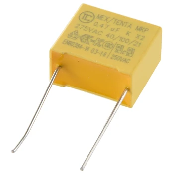 AC 275V 0,47 МКФ, защитные конденсаторы из полипропиленовой пленки, 50 шт.
