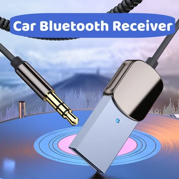 Bluetooth-адаптер, Аудиокабель Transmetteur, Bluetooth-Гарнитура для автомобиля, USB Bluetooth 3,5 мм Разъем, Приемник, Передатчик, Музыкальный динамик