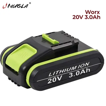 Ersetzen Worx 3,0 Ah 20V Lithium-Ionen Batterie WA3551.WA3553for Alle Garten Werkzeuge und Power Werkzeuge von Worx und Worx