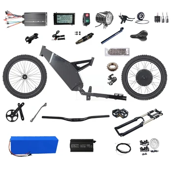 KEYU F5 enduro ebike kit 48V 3000W Электрический мотоцикл Полный комплект ebike для преобразования электрического велосипеда stealth Bomber frame kit