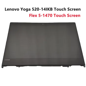 Pantalla Lenovo Yoga 520-14IKB Flex 5 1470 Сенсорный ЖК-дисплей с Цифровым Преобразователем в Сборе 5D10N45602 5D10N45603