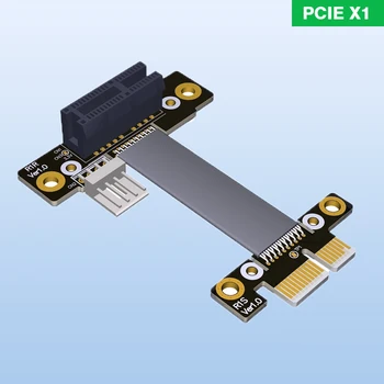 PCIE PCI Riser PCI-E PCI E Riser PCI Express Riser Card PCIE X1 Удлинитель для материнской платы Удлинитель Конвертер Адаптер