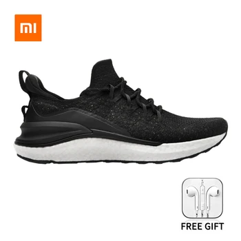 Xiaomi Mijia Sneakers 4 Мужские Спортивные кроссовки Uni-molding 4D Fishbone Lock System с вязаным Верхом, мужские кроссовки для бега с подарком