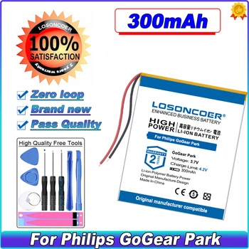 Аккумулятор LOSONCOER 300 мАч для аккумуляторов Philips GoGear Park