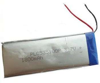 Бесплатная доставка 1шт 3,7 В 1800 мАч 5035100 полимерно-литиевая аккумуляторная батарея li-po аккумулятор для power bank GPS MP3 рекордер