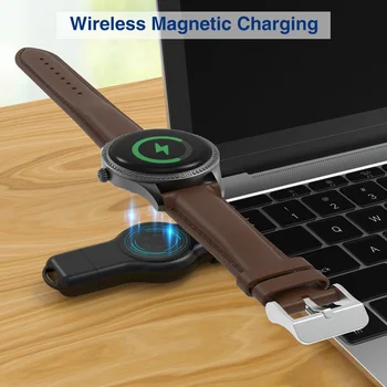 Беспроводное зарядное устройство для смарт-часов Samsung Watch Active 2 Galaxy Watch 34, Магнитная подставка для зарядки часов, Аксессуары для Умных часов