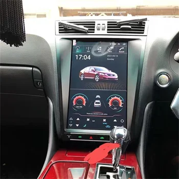 Вертикальный экран Android 11 Для Lexus GS GS300 GS460 GS450 GS350 2005-2011 Tesla Стиль Автомобиля Радио GPS Навигация 2din 4G