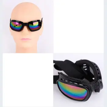Ветрозащитные Велосипедные очки, Складные винтажные очки для сноуборда, Имитация удара, Многофункциональные мотоциклетные очки для езды на Велосипеде
