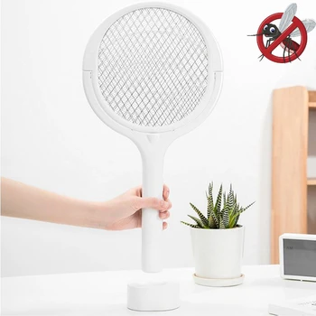 Вращающаяся на 90 градусов Лампа-убийца от комаров, Электрическая Мухобойка от комаров, USB Перезаряжаемая Лампа-убийца от комаров, УФ-лампа, летняя Мухобойка