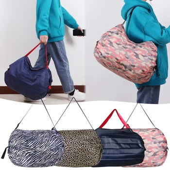 Для многоразовых портативных модных сумок, дорожных сумок, экологичных сумок с одним карманом, больших покупок, складывающихся через плечо