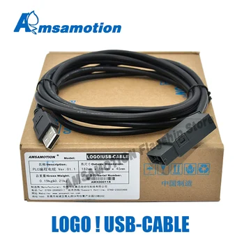 Изолированный кабель с USB-логотипом для программирования логотипа ПЛК серии Siemens! USB-кабель Кабель RS232 6ED1057-1AA01-0BA0 1MD08 1HB08 0BA5 0BA6