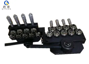 Инструмент для выпрямления проволоки из нержавеющей стали Qipang 0,5-0,8 мм, ручные выпрямляющие ролики, Микрометрические ролики для выпрямления проволоки
