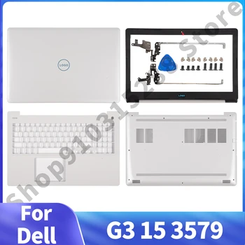 Корпус для ноутбука Dell G3 15 3579 15PD 15PR 15GD P75F ЖК-задняя крышка/Передняя панель/Подставка для рук/Нижний корпус/Петли Белый