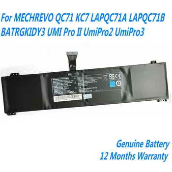 Оригинальный GKIDY-03-17- Аккумулятор для ноутбука 4S1P-0 Для MECHREVO QC71 KC7 LAPQC71A LAPQC71B BATRGKIDY3 UMI Pro II UmiPro2 UmiPro3 15,2 В