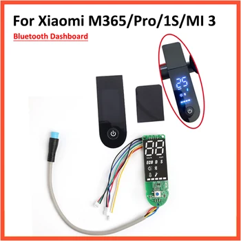 Панель управления Bluetooth для Xiaomi M365 и Pro 1S Pro 2 MI3 Электрический скутер с защитной крышкой, запчасти для ремонта дисплея