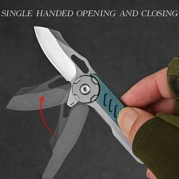 Популярный Мини-нож для ключей из нержавеющей Стали M390, Вешалка для ключей, Портативный Нож Openbox, Экспресс-набор Ножей, Ножи Flipper Zero Edc, Ножи