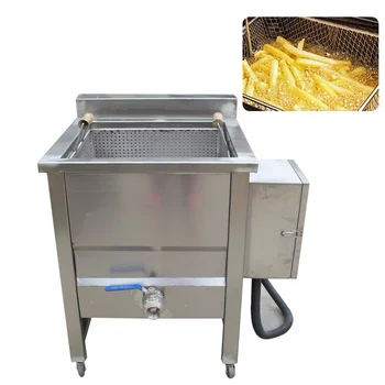 Промышленная машина для жарки картофельных чипсов, автоматическая машина для жарки рыбы, арахиса, картофеля фри