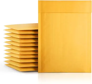 Пузырьковые почтовые ящики, желтые пакеты для конвертов, почтовые пакеты с самоуплотнением, мягкие конверты для журнала, почтовая машина