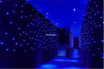 светодиодные звездные ткани для штор, ткань 3x5 м RGBW/RGB solft, светодиодный звездный занавес, сценический светильник для украшения свадебной комнаты