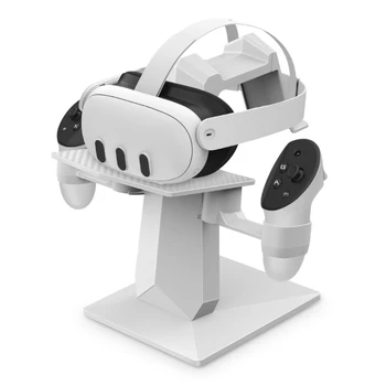 Устройство виртуальной реальности, организованное и без царапин, Уникальный держатель гарнитуры, подставка для дисплея VR для 3 гарнитур VR 896C