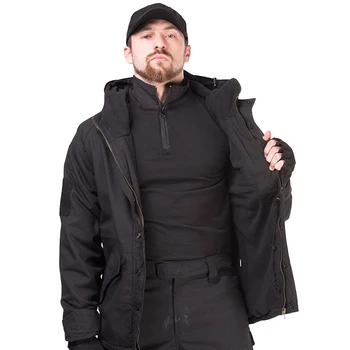 Флисовая куртка HAN WILD G8, тактические куртки, Охотничья ветровка, Водонепроницаемая одежда для пеших прогулок, теплое пальто, мужская одежда