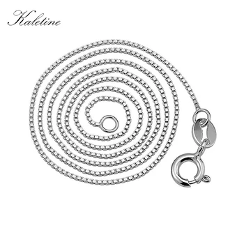 Цепочка из стерлингового серебра Kaletine 925 пробы NSYS6001, ожерелье для женщин, ювелирные изделия