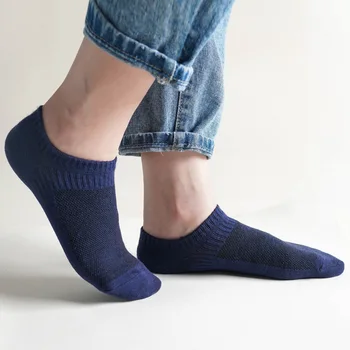 Черно-белые носки летом тонкий ворс из ворса хлопка хлопок хлопок хлопок средний носок однотонные длинные носки
