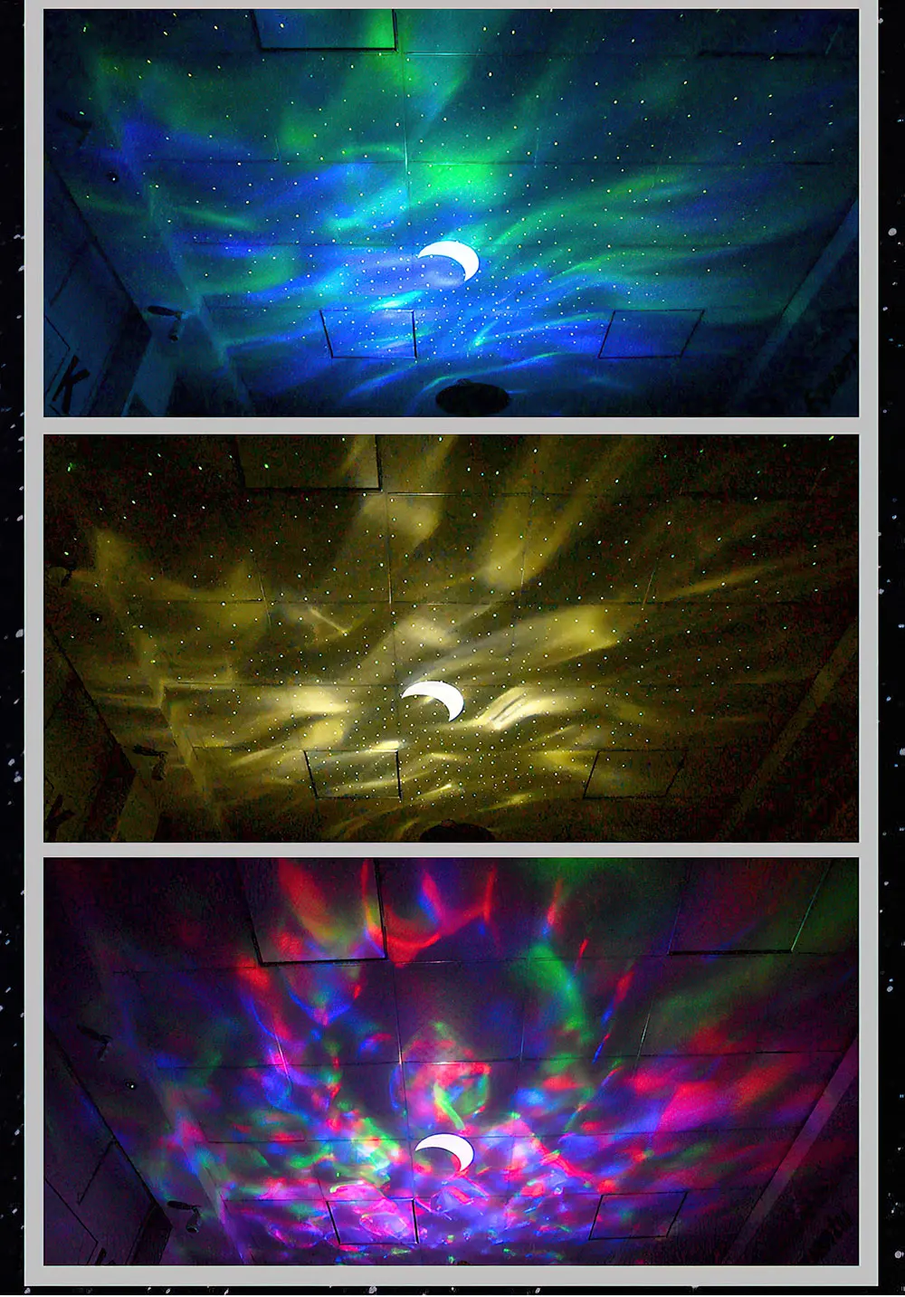 Светодиодный проектор Sky Galaxy, USB Звездные дискотечные огни с динамиком, музыка Bluetooth, снотворное, лампа для дня рождения, атмосфера в спальне Aurora