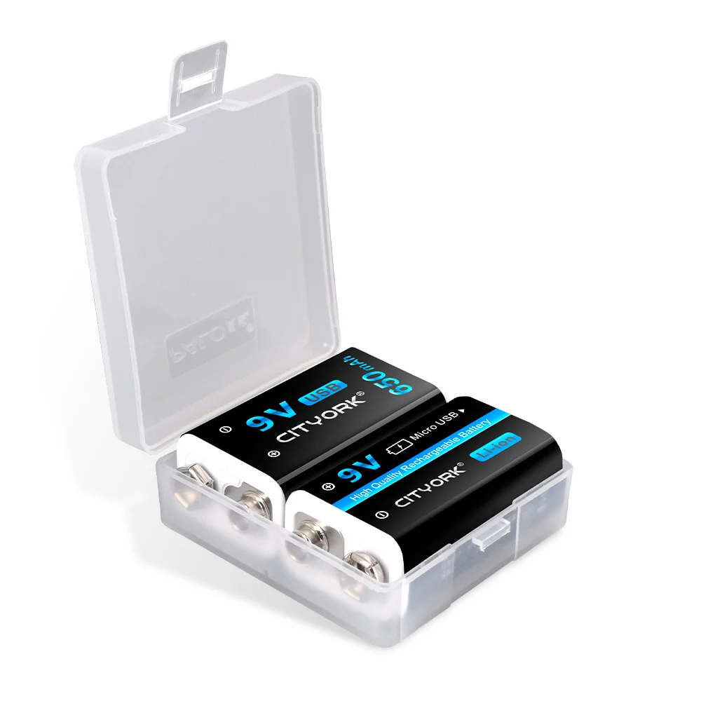 9V 650mAh литий-ионная Аккумуляторная батарея Micro USB Батареи 6F22 9v литиевые для Мультиметра, Микрофона, Игрушки, пульта Дистанционного управления, использования KTV