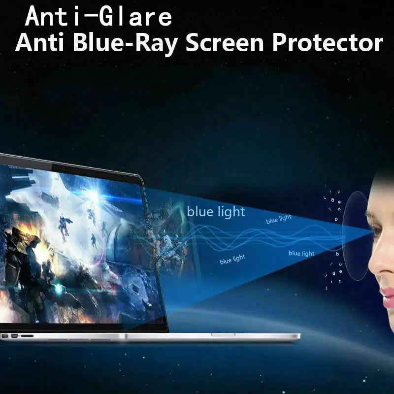2ШТ Анти-Синий Свет и Антибликовая Защитная пленка для экрана для ASUS Vivobook 16 X1605V 2023 16