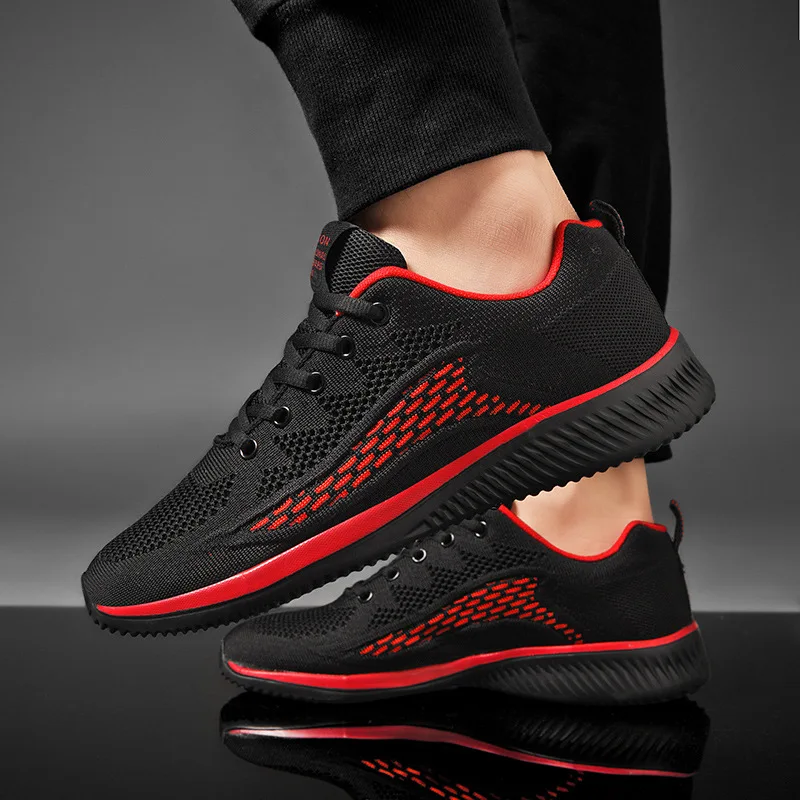 Мужские кроссовки Для бега, Лето 2023, мужская спортивная обувь, Легкая Классическая Сетчатая Дышащая Повседневная обувь, Мужская Мода Tenis Masculino