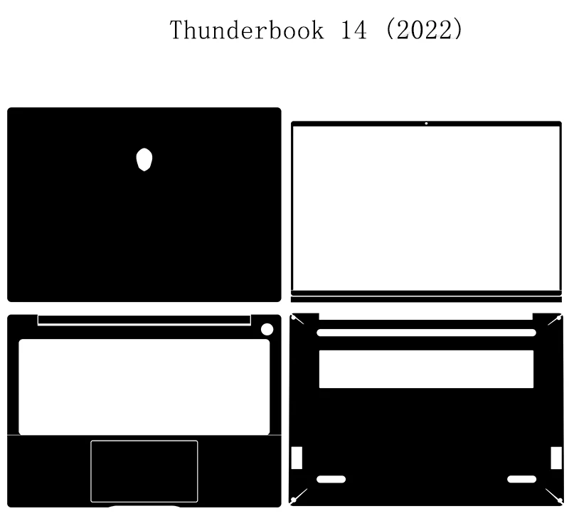 KH Специальная Виниловая Наклейка для ноутбука, Наклейки для кожи, Защитная Крышка для Thunderobot ThunderBook 14 (2022) 14 