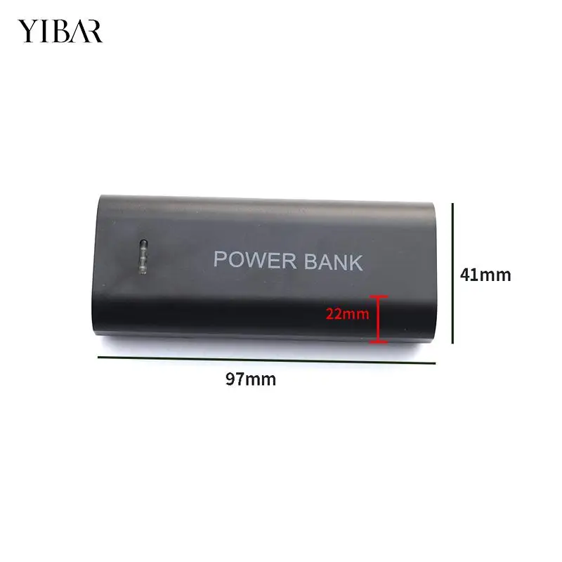 5V 5600mAh 2x18650 USB Power Bank Чехол для зарядного устройства DIY Box Для электронной зарядки телефона, не включая батарейки